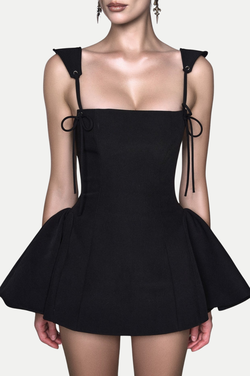 Hazal Lace Up Spaghetti Strap Mini Dress for Women | Sexy Summer Party Clubwear | Perfect for Date Night, Beach Vacation & Night Out