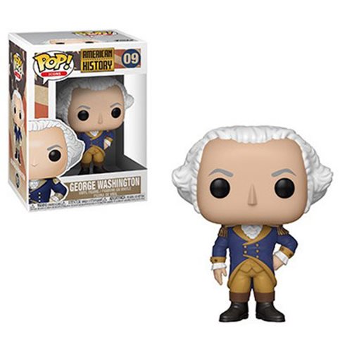 George Washington Pop! Vinyl Figure - American History Collectible [09] - Perfect for History Buffs, Office Decor & Funko Pop Collections