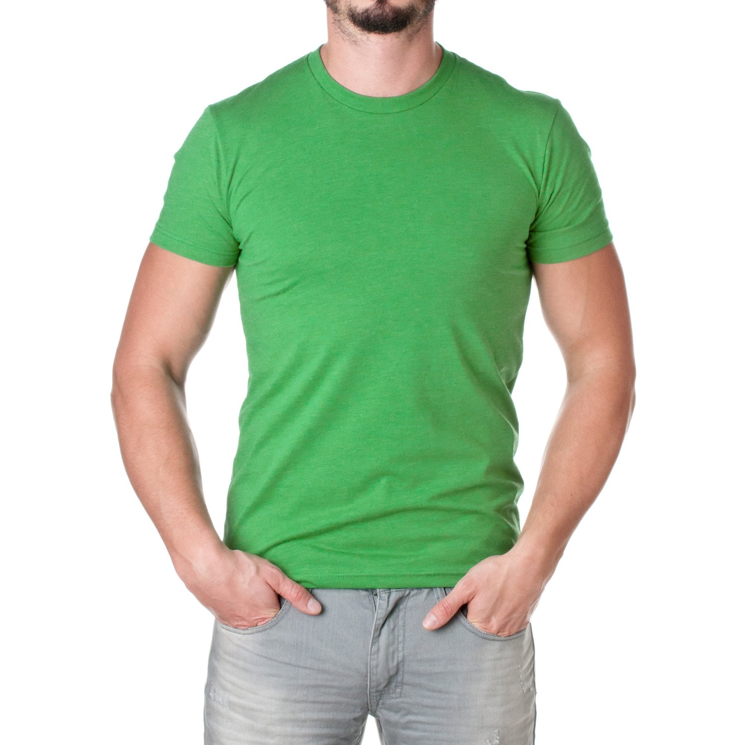 Next Level Apparel Men's N6210 Premium Short Sleeve T-Shirt - Soft Cotton Blend Tee for Casual Wear, Gym & Everyday Comfort
