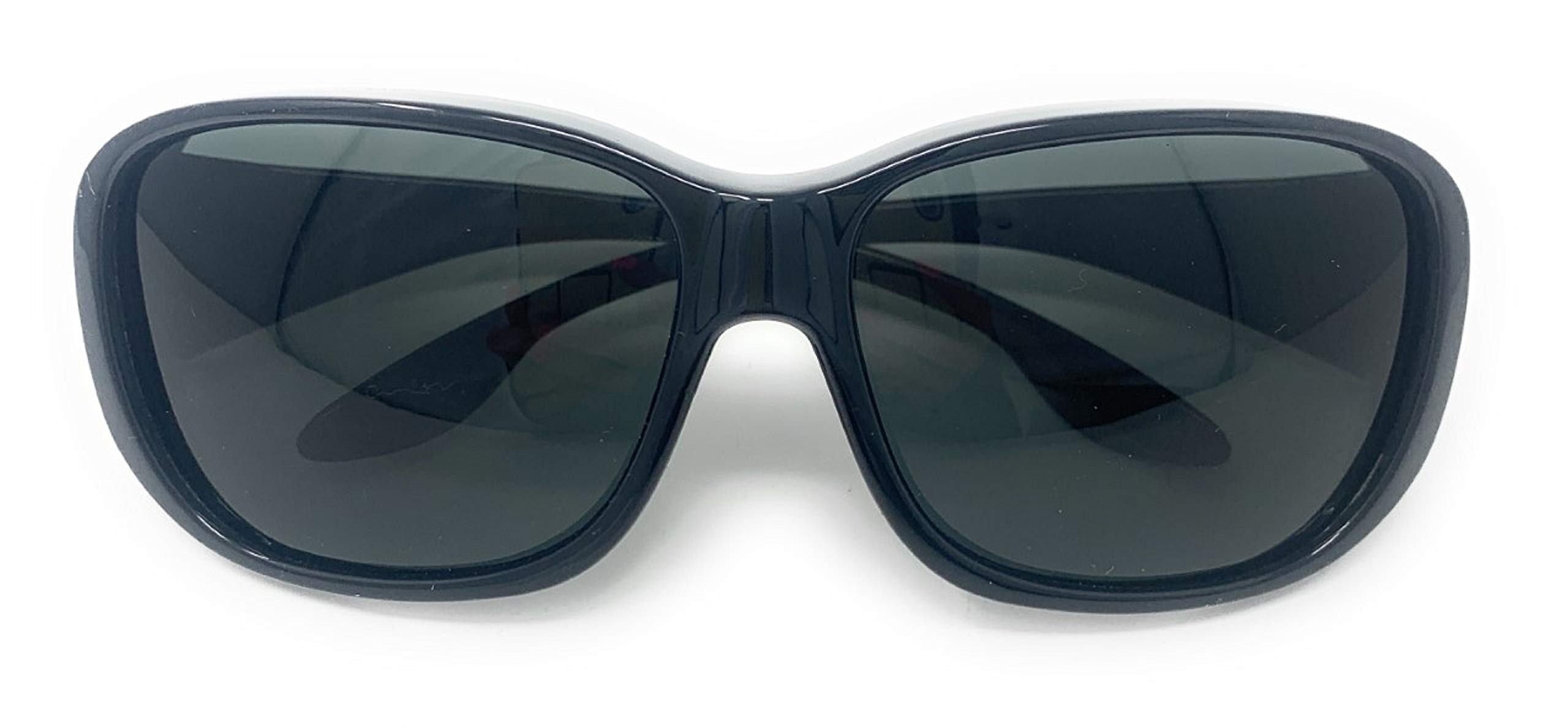Unisex Large Polarized Fit Over Sunglasses – Wear Over Prescription Glasses for Driving, Fishing & Outdoor Activities