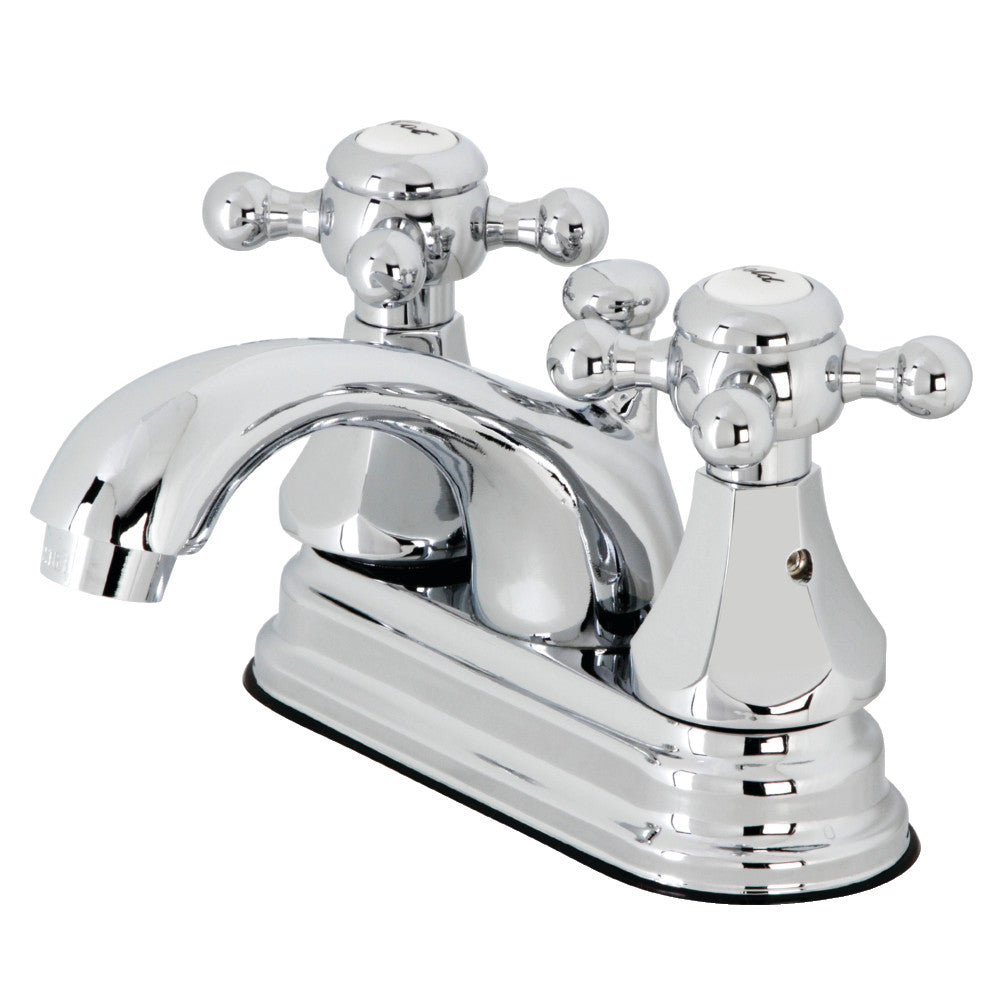 Kingston Brass KB4601BX Metropolitan 4 in. Centerset Bathroom Faucet with Pop Up Drain