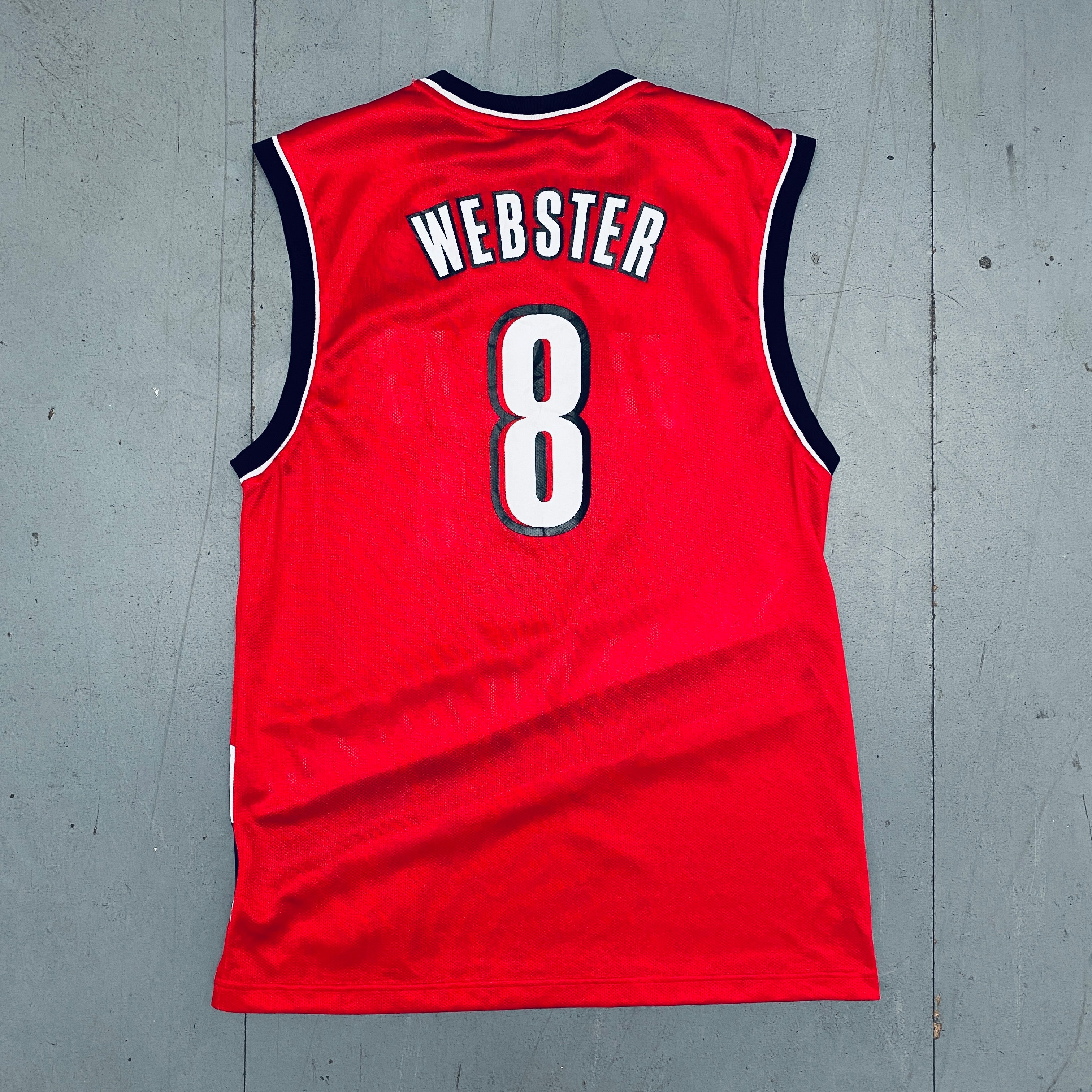 Authentic Martell Webster 2006/07 Portland Trail Blazers Red Adidas Jersey - Men's Size M - Vintage NBA Basketball Jersey for Collectors & Fans