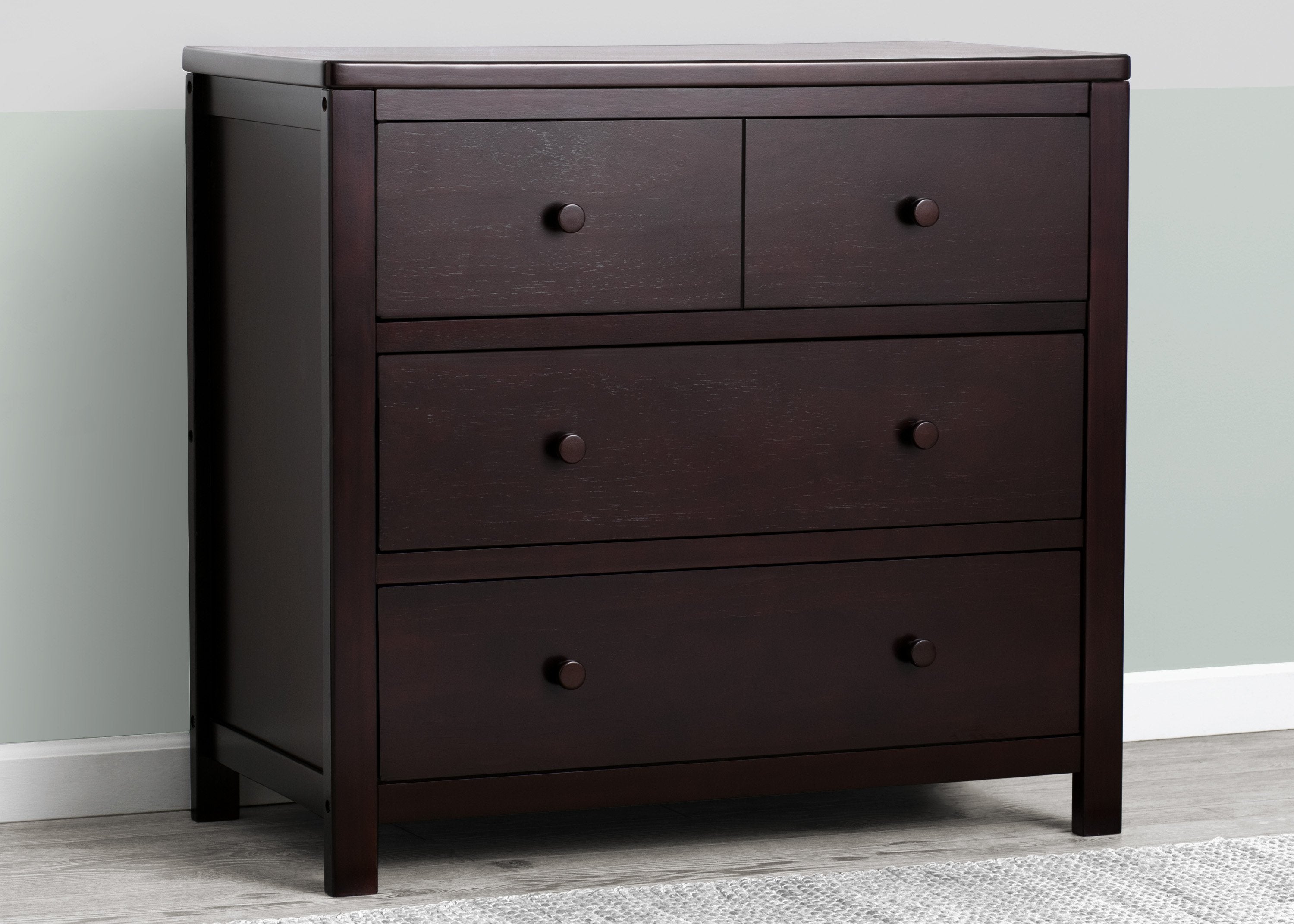 3-Drawer Wooden Dresser for Bedroom - Sturdy Storage Organizer for Clothes, Bedding & Accessories | Perfect for Home, Dorm & Apartment