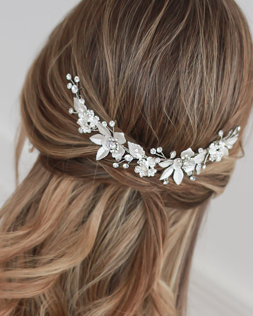Kacie Mini Hair Vine - Elegant Floral Hair Accessories for Women, Perfect for Weddings, Parties & Special Occasions