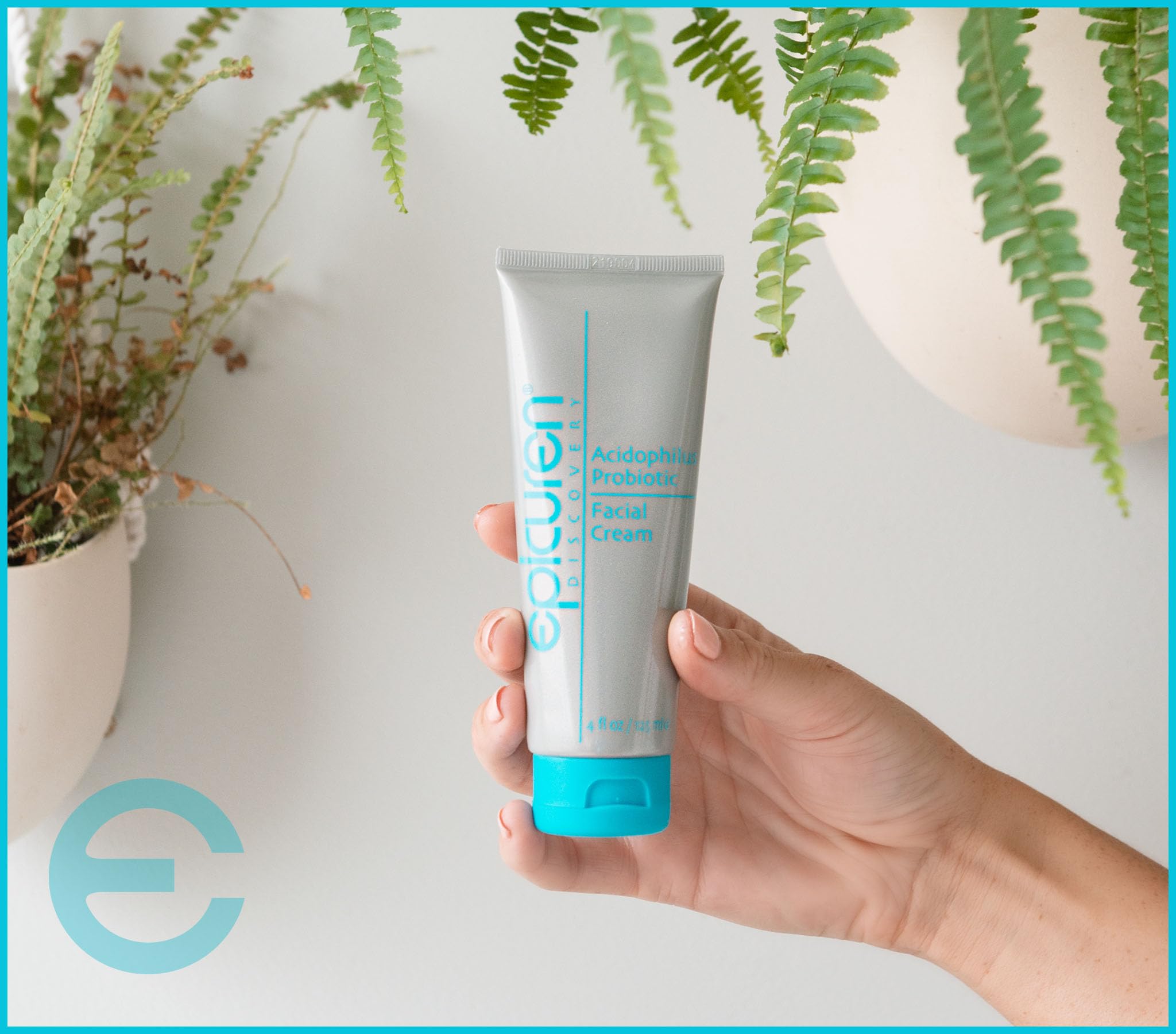Epicuren Discovery Acidophilus Probiotic Facial Cream - 4 Fl Oz | Hydrating & Balancing Moisturizer for Sensitive Skin | Perfect for Daily Skincare Routine & Post-Treatment Care