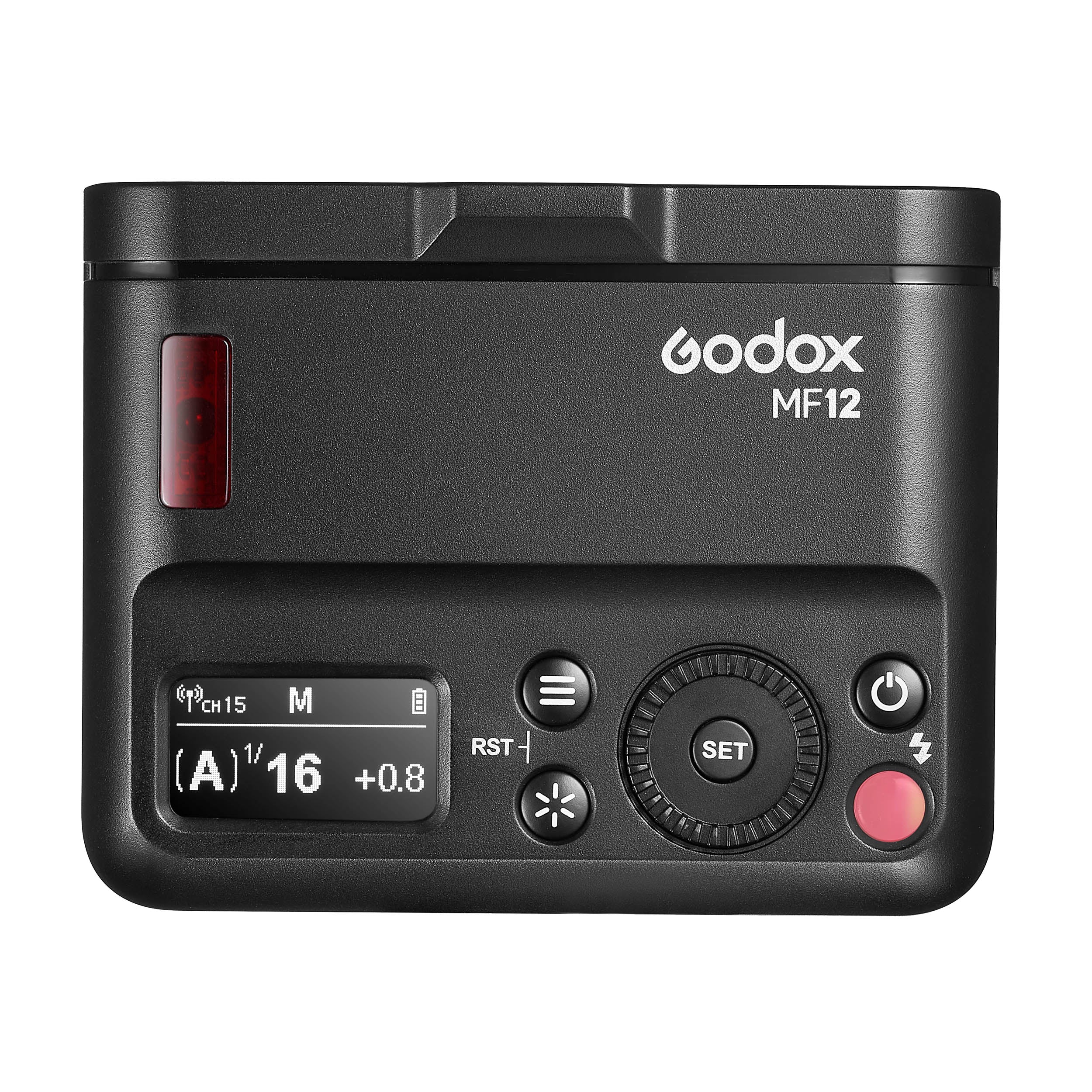 MF12 12W 2.4GHz Ultra Compact Macro Flash with Optional Fitting - Perfect for DSLR Photography, Product Shots & Close-Up Macro Shooting