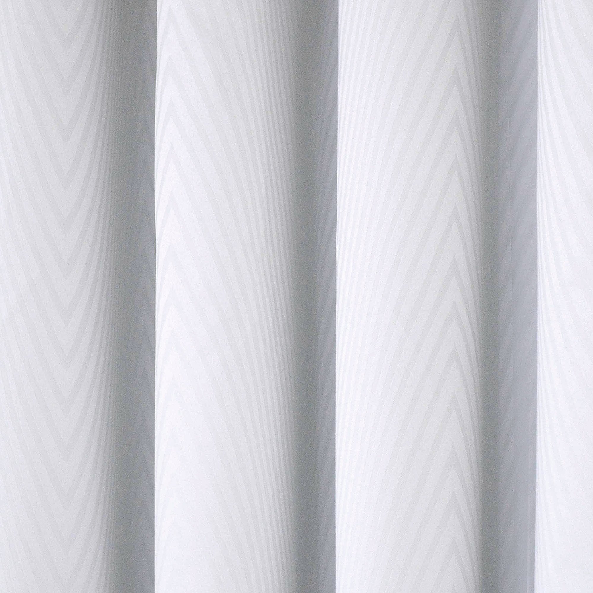 ECLIPSE Cassidy Thermal Insulated Blackout Curtains with Grommet Top - 52 x 108 Inches, White - Energy Efficient Window Treatment for Living Room & Bedroom - Perfect for Light Blocking, Noise Reduction & Temperature Control