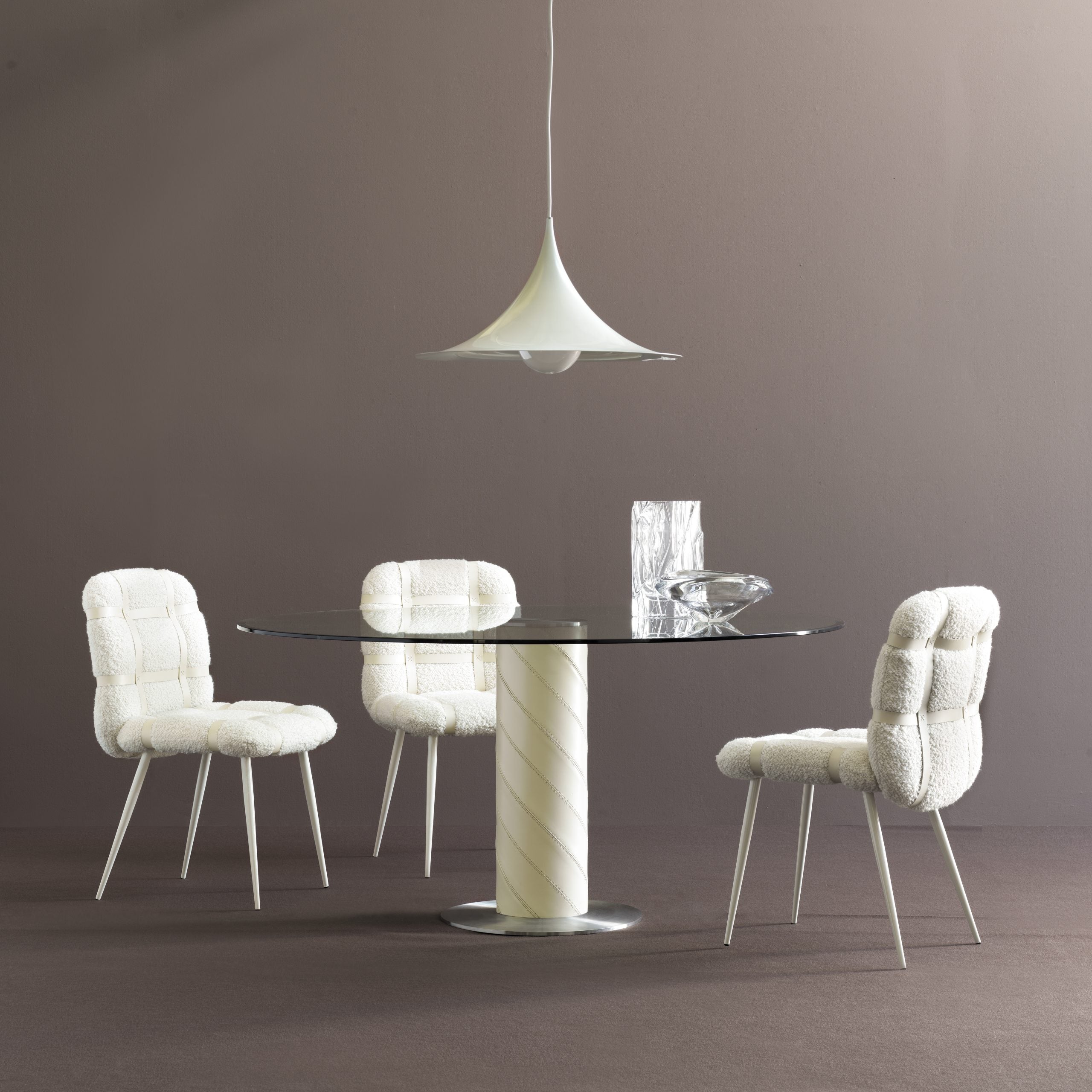 Avion Modern Dining Chair by Fasem - Mid Century Design for Kitchen, Dining Room & Office - Comfortable & Stylish Seating Solution