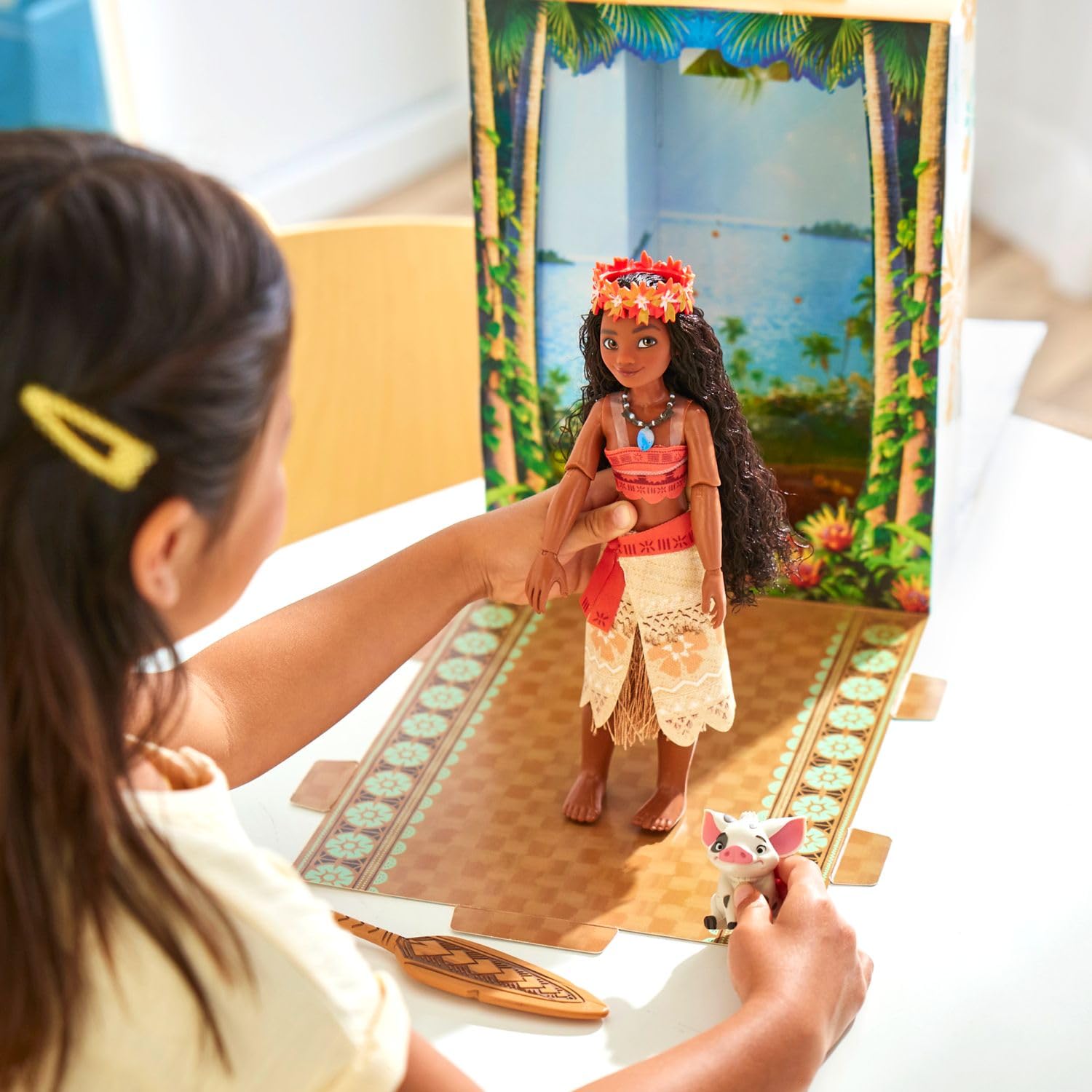Official Moana Princess Story Doll 11