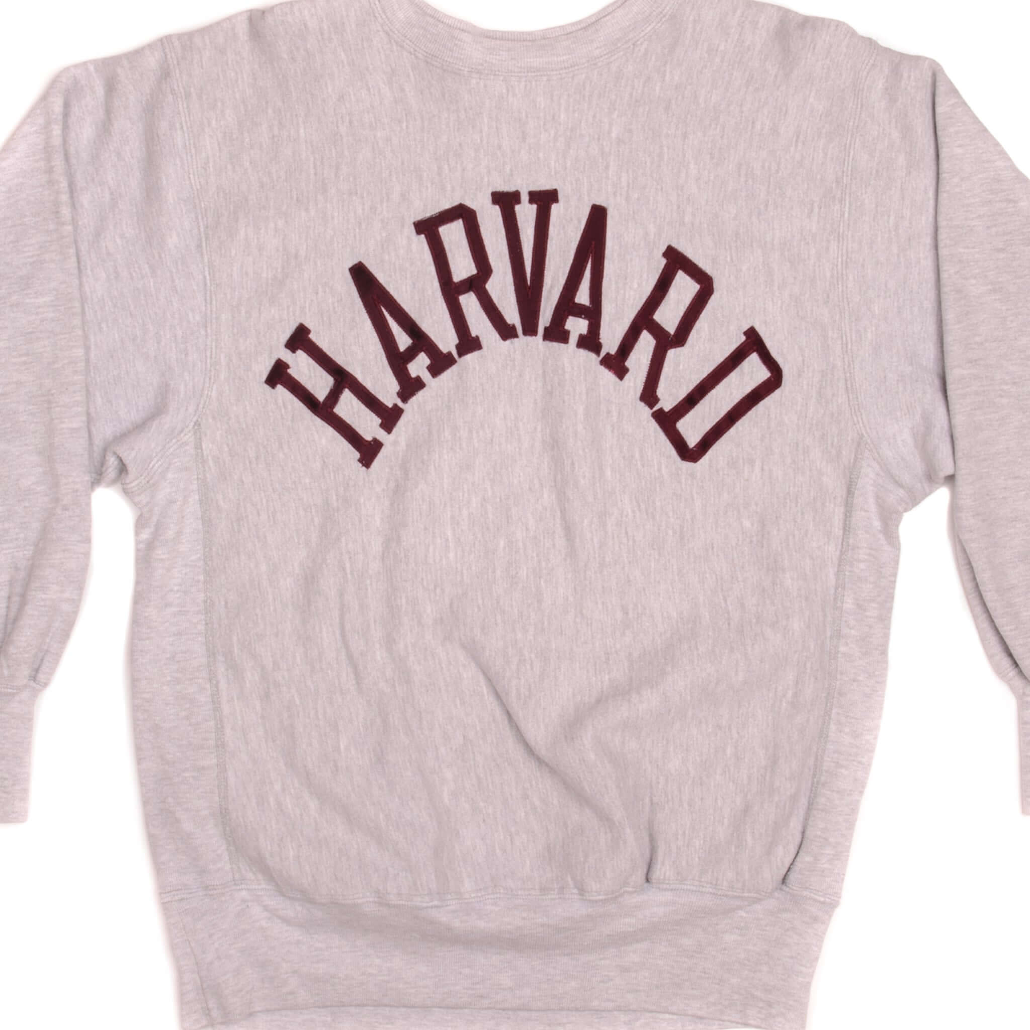 Vintage Champion Reverse Weave Harvard Sweatshirt 1990s - Size Large - Made in USA - Retro College Style for Casual Wear & Street Fashion