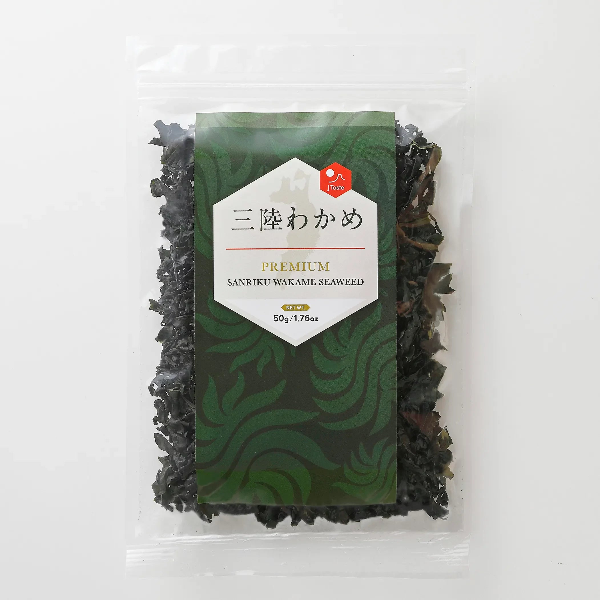 Premium J Taste Sanriku Wakame Dried Japanese Seaweed 50g - Authentic Japanese Kelp for Soups, Salads & Healthy Cooking