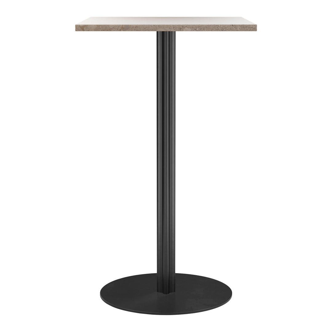 Modern Rectangular Harbour Column Bar Table - Stylish Dining & Kitchen Island for Home & Restaurant Use
