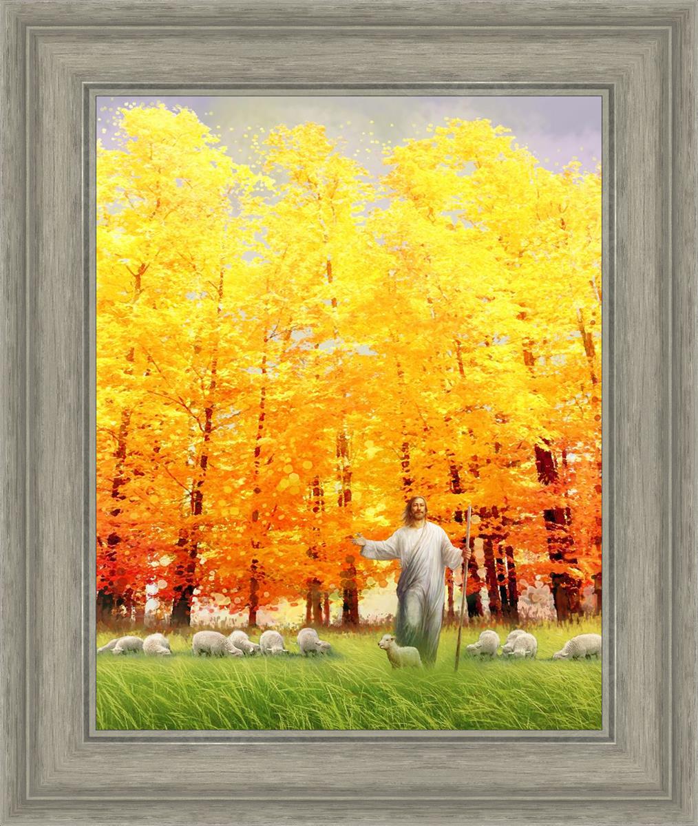 Autumn Breeze By Yongsung Kim - Premium Korean Wall Art Print for Home & Office Decor - Perfect for Living Room, Bedroom, and Gift Giving