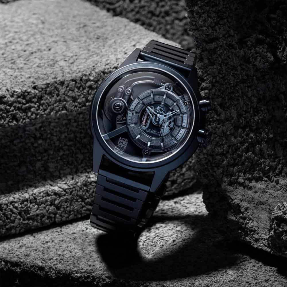 The Electricianz Watch (45mm) - The Blue Z - Stylish LED Digital Watch for Men & Women - Perfect for Nightlife, Parties, and Outdoor Adventures