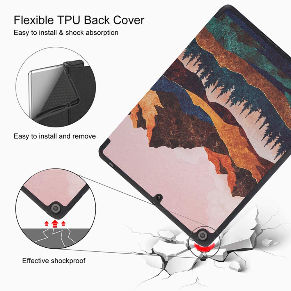 Hepix iPad 9th/8th/7th Generation Case 10.2 Inch with Pencil Holder - Shockproof Protective Cover for iPad A2270 A2428 A2429 A2197 (2021/2020/2019 Models) - Auto Sleep/Wake Feature - Perfect for Work, School & Travel