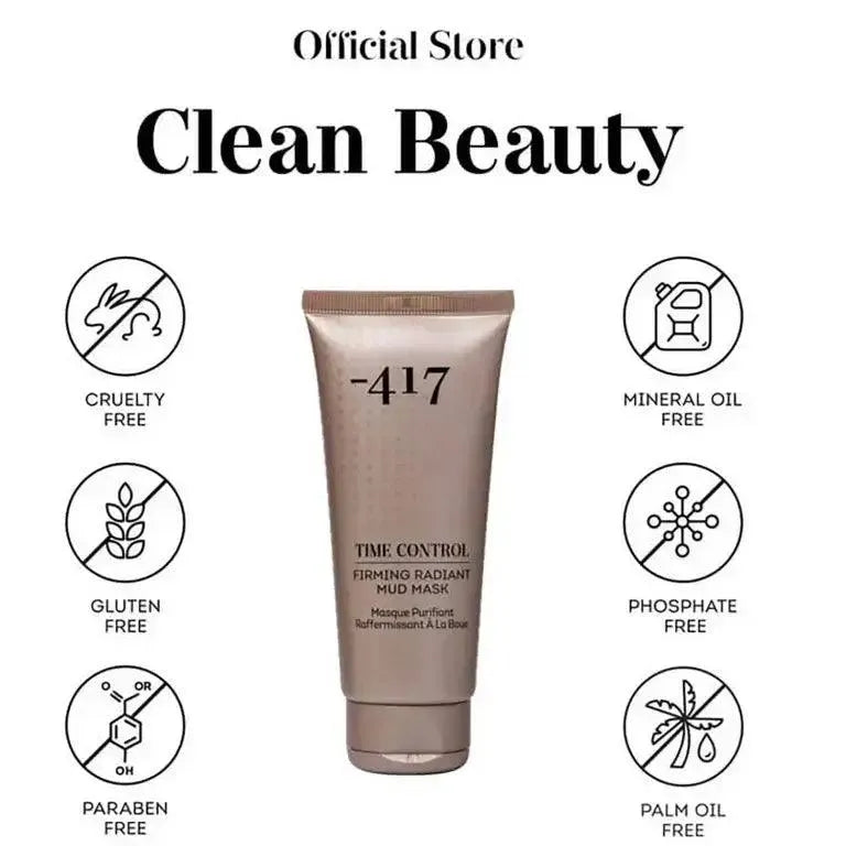 Minus 417 Dead Sea Mud Mask for Face - Firming & Brightening Skin Care Treatment - Hydrating & Detoxifying Facial Mask for Glowing Skin - Perfect for Spa Night & Self-Care Routine