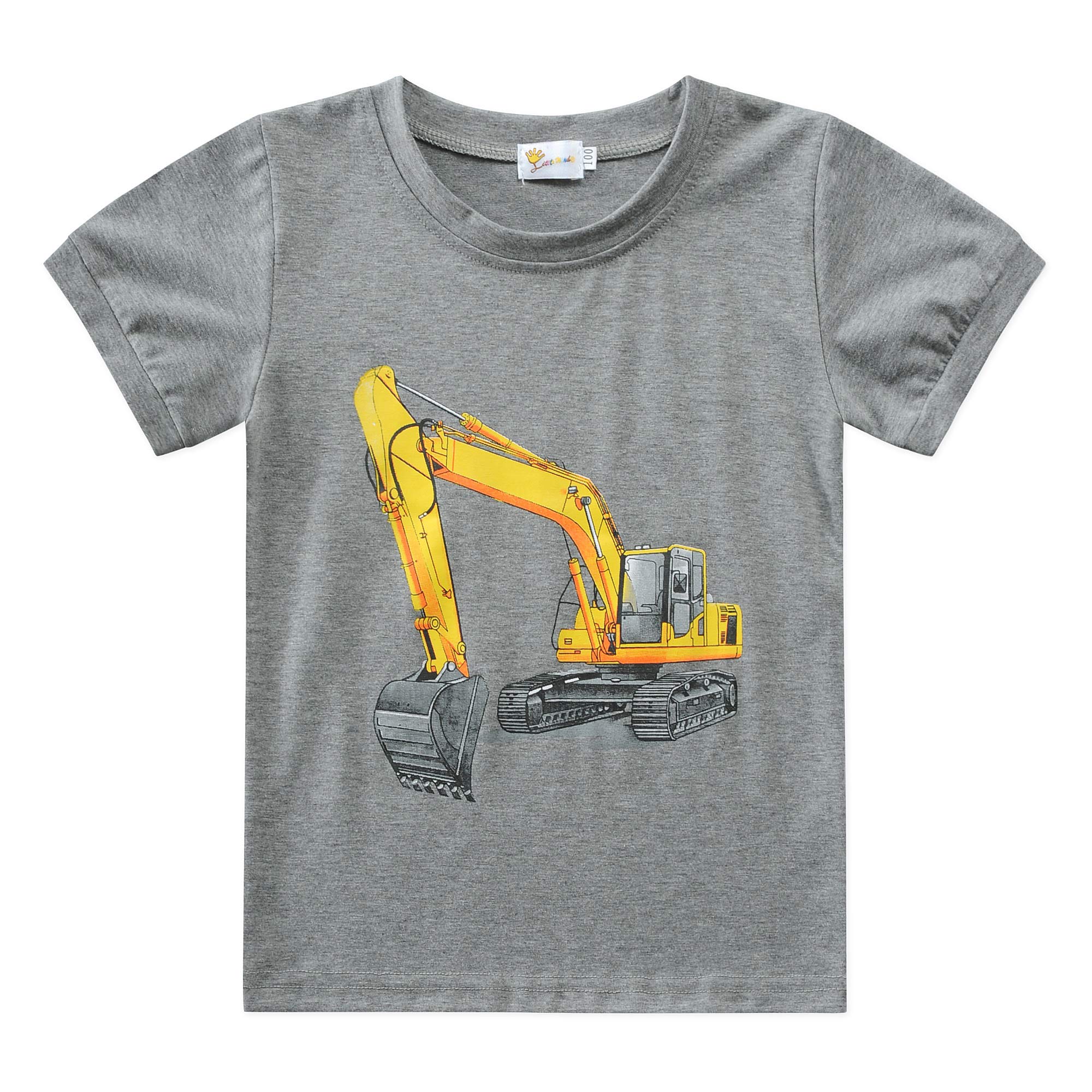 Monster Truck Toddler Boys Pajama Set - 100% Cotton Summer Sleepwear for Baby & Kids - Perfect for Bedtime, Lounging & Playtime
