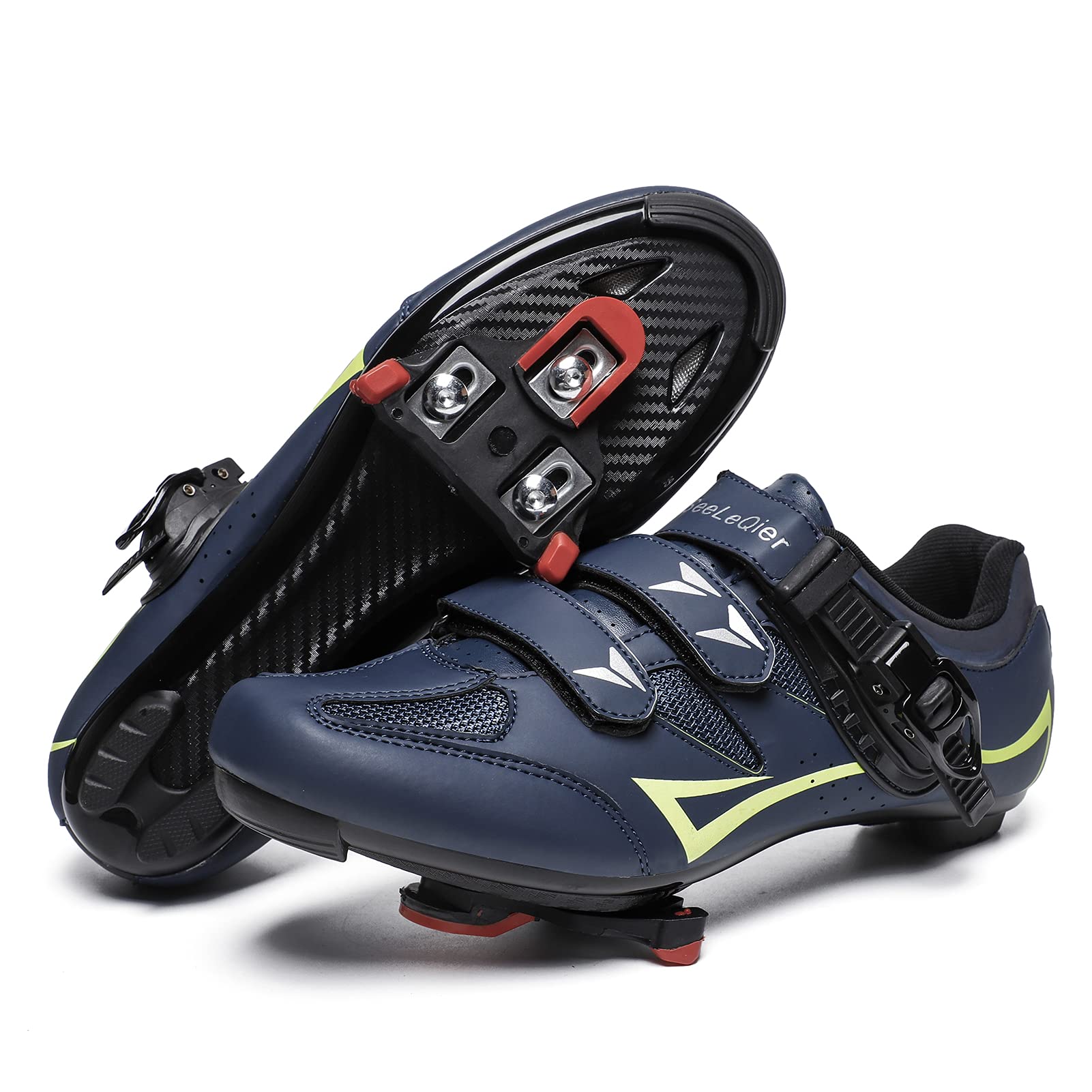 Men's & Women's Road Bike Cycling Shoes - SPD & Delta Cleats Compatible for Peloton, Indoor & Outdoor Bicycle Riding - Perfect for Spinning Classes, Commuting & Long-Distance Cycling