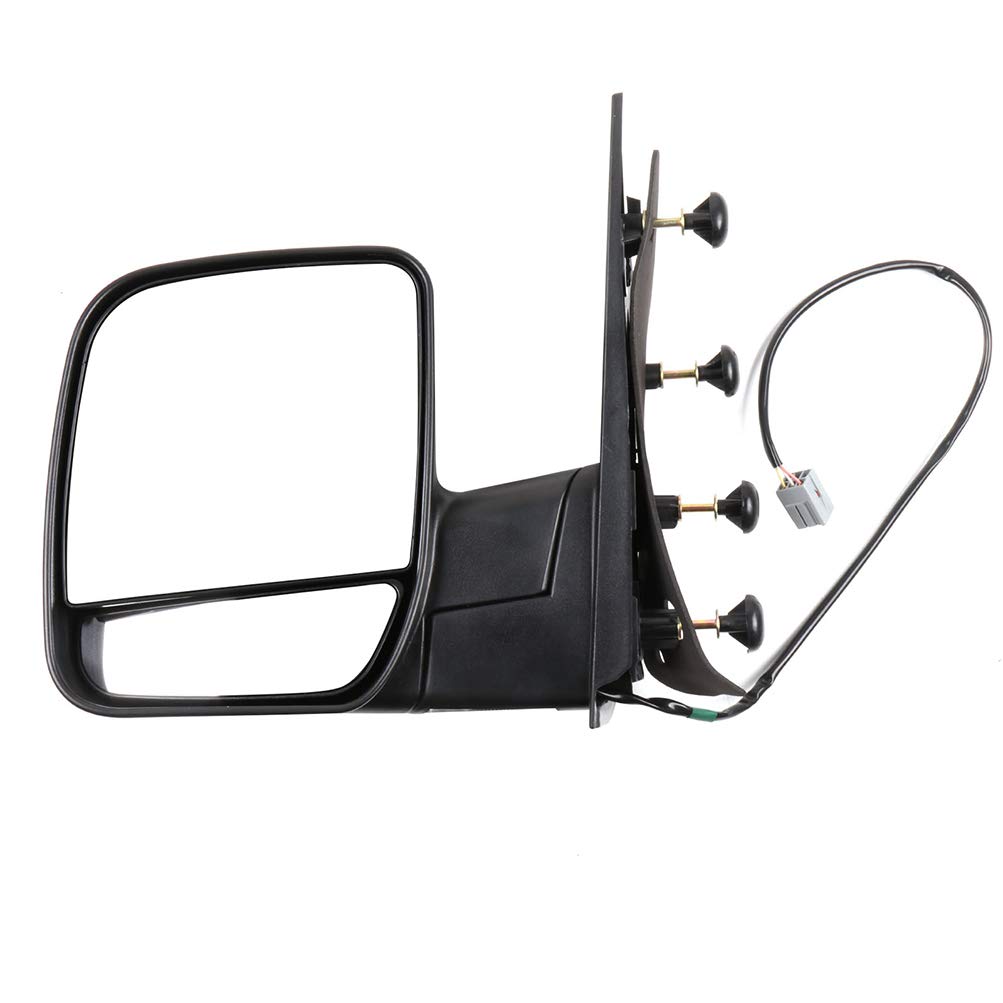 ECCPP Replacement Exterior Mirror for 2003-2013 Ford E-150, E-250, E-350, E-450 & Super Duty - Driver Side (FO1320254) - Perfect for Truck Repair & Fleet Maintenance