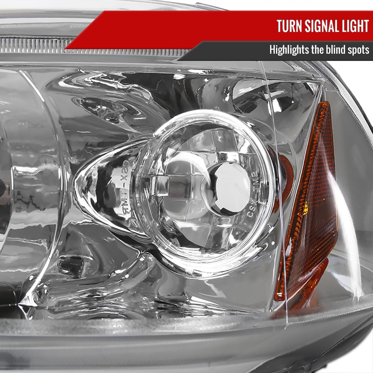 96-98 2/3/4Dr LED Halo Clear Projector Headlights - High Performance Replacement Headlamps with Bright Halo Rings for Enhanced Night Driving Safety