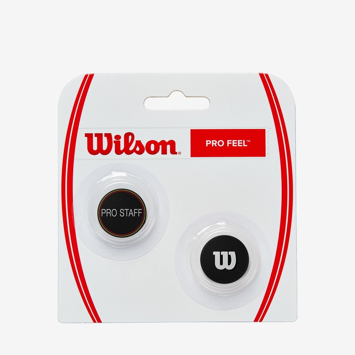 Wilson Pro Staff Pro Feel Vibration Dampener - 2 Pack for Tennis Rackets | Reduces Vibration & Enhances Comfort During Play