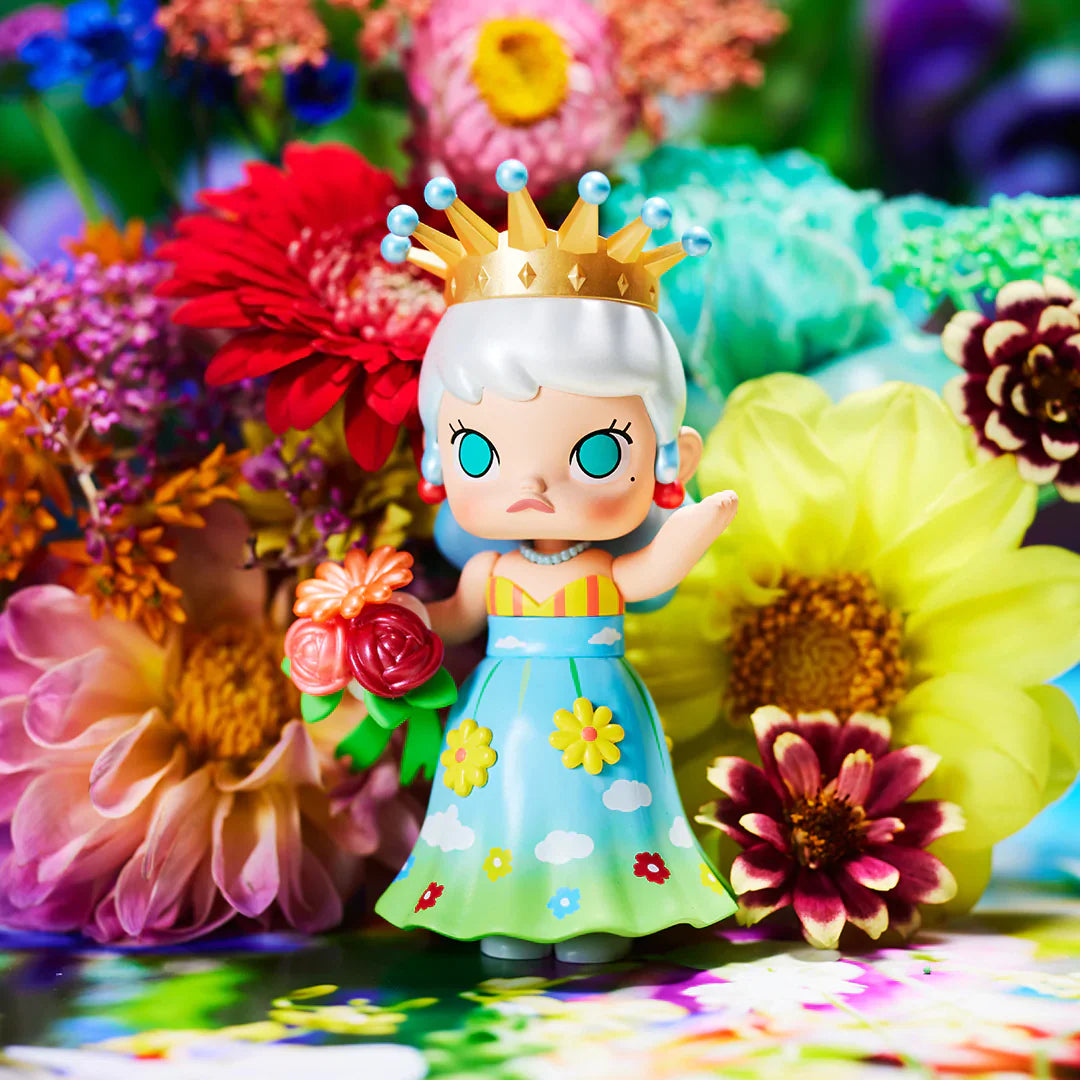POP MART Molly x Mika Ninagawa Flower Dreaming Series Blind Box Collectible Figure - Cute Anime Character for Home Decor, Office Display & Gift Giving