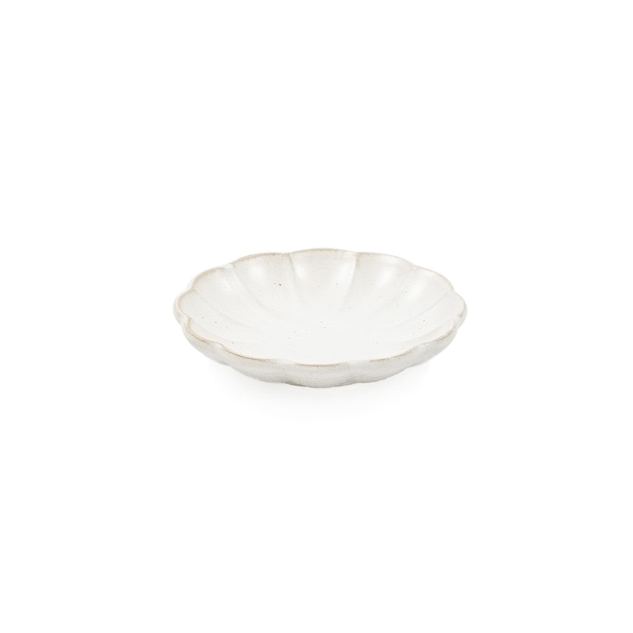 Kikka Daisy Kobiki Matte Ivory Sauce Dish 3.8