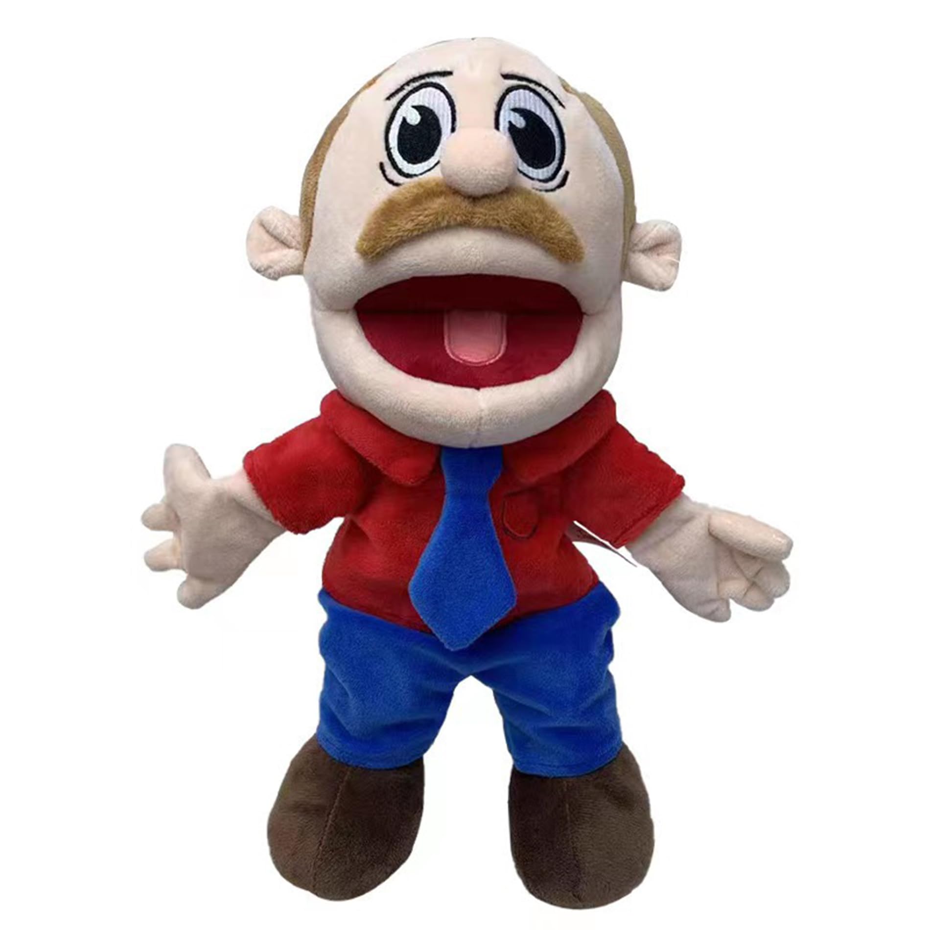 Jeffy Puppet Plush Toy - Cute Cartoon Doll for Kids & Adults - Perfect for Storytelling & Playtime