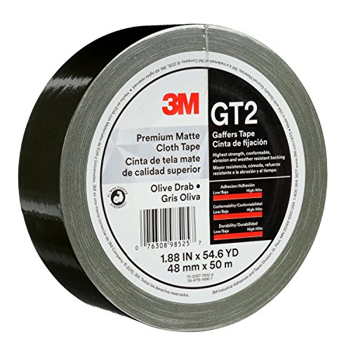 3M Premium Matte Cloth Gaffers Tape GT2 - 2