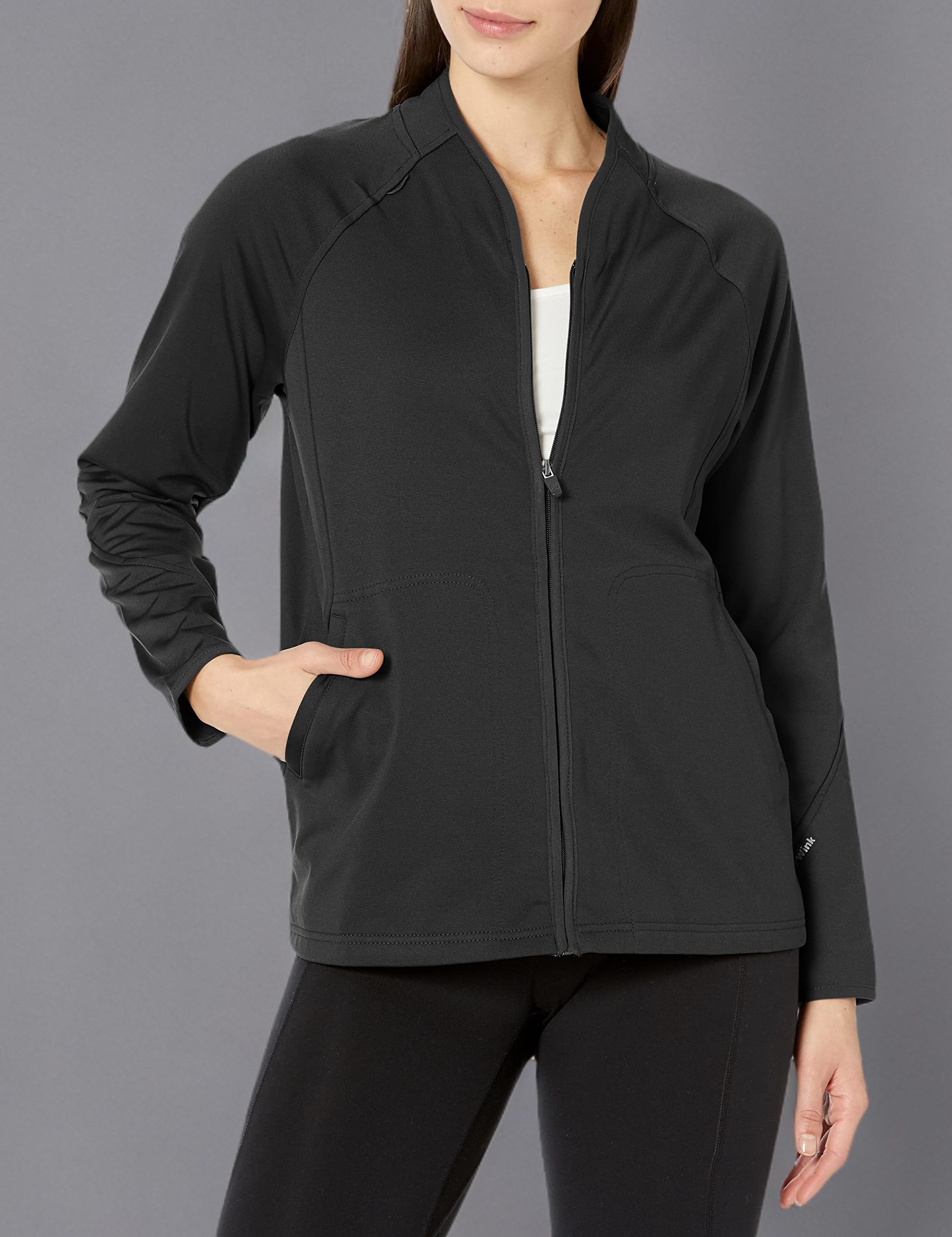 WonderWink Women's Fleece Full-Zip Jacket | Soft Warm Winter Coat for Women | Perfect for Outdoor Activities, Work & Casual Wear