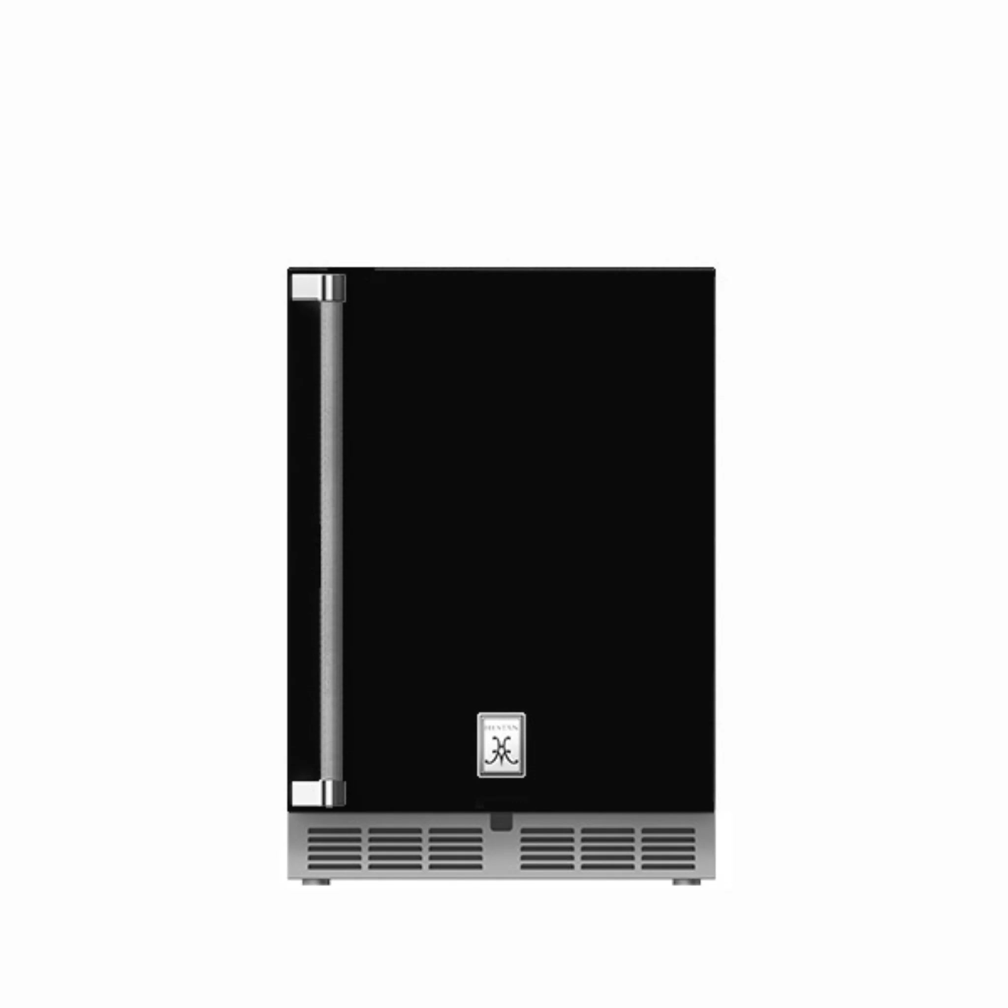Hestan 24 Inch Outdoor Refrigerator with Solid Door - Stainless Steel GRS24 Model for Patio, Poolside & Backyard Entertaining