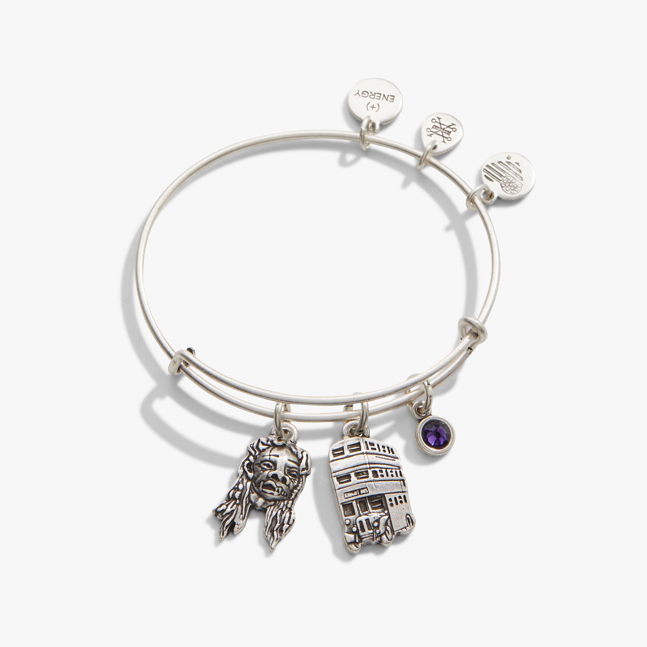 Harry Potter™ Knight Bus Trio Charm Bangle - Official Wizarding World Jewelry for Fans & Collectors | Perfect for Cosplay, Gifts & Harry Potter Themed Parties