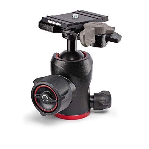 Manfrotto 494 Compact Fluid Ball Head for DSLR Camera Tripod - Professional Photography Equipment for Content Creators, Vloggers & Videographers - Perfect for Travel, Outdoor Shoots & Studio Photography