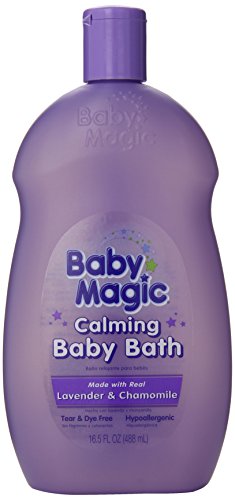 Calming Baby Bath with Lavender & Chamomile - 16.5oz for Relaxing Bedtime
