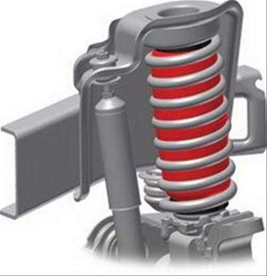 AIR LFT 1000 Air Spring - Premium Suspension Replacement for Trucks & SUVs - Heavy Duty Load Support for Smooth Rides - Ideal for Off-Roading, Towing & Commercial Vehicles