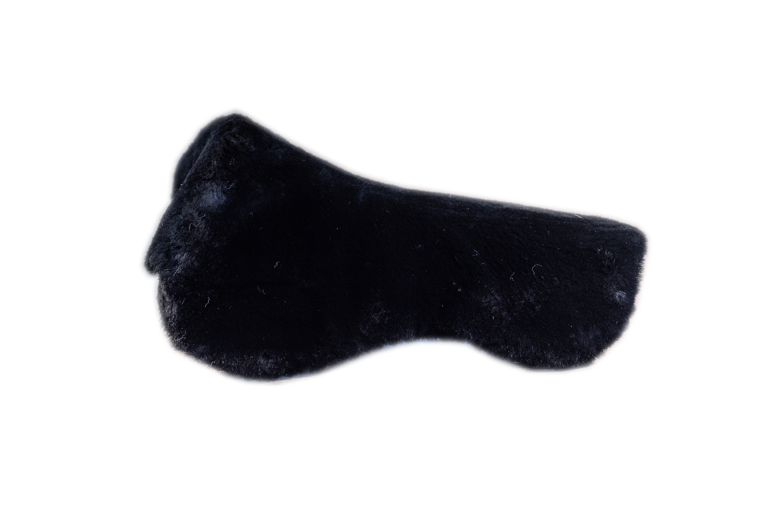 Premium Sheepskin Classic Original Halfpad with Plain Edge - Comfortable & Durable Horse Saddle Pad for Equestrian Riding, Training & Show Jumping