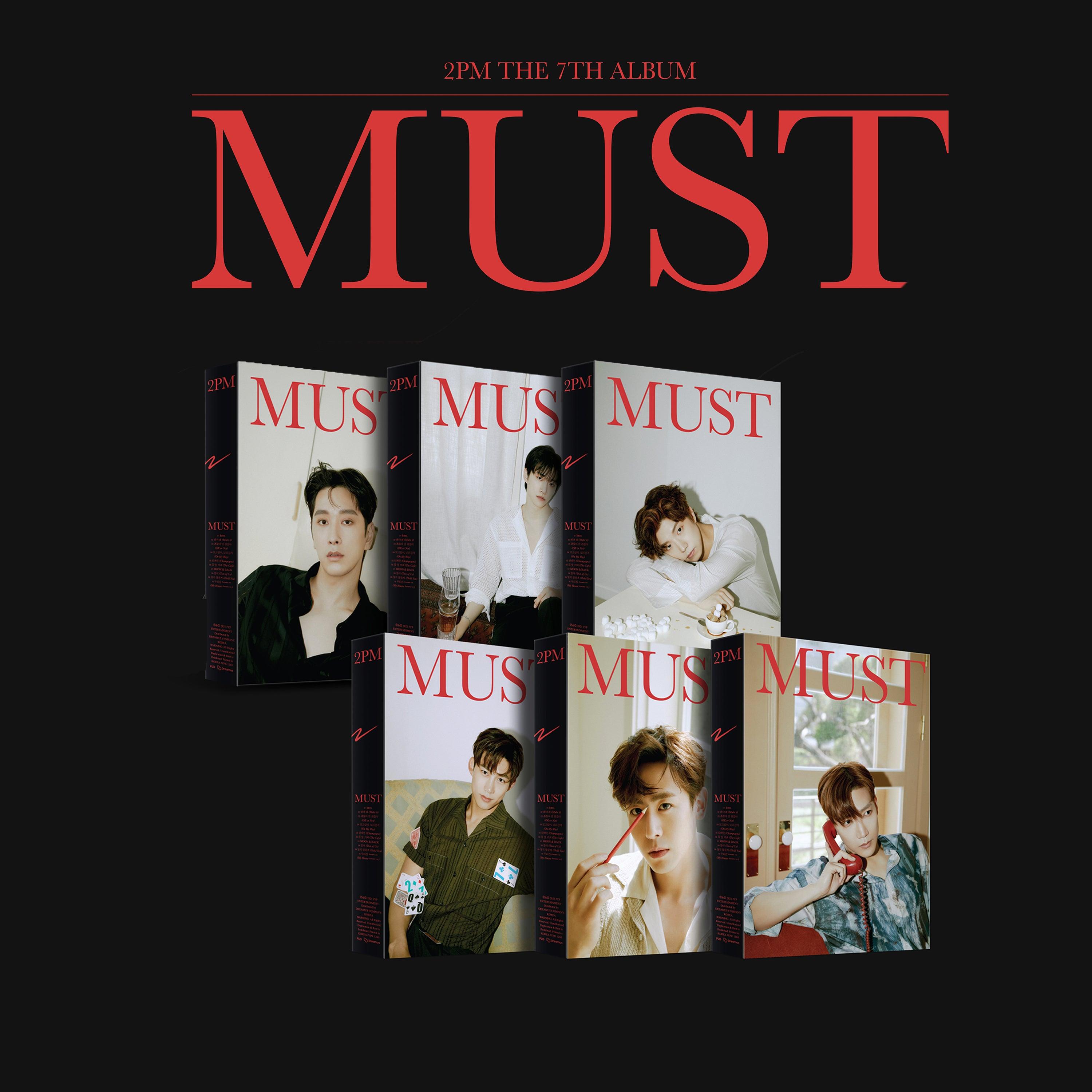 2PM 7th Album 'MUST' Limited Edition K-Pop CD + Photobook - Perfect for K-Pop Collectors & Gift for Fans