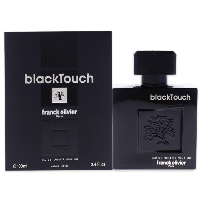 Franck Olivier Black Touch Men's Eau de Toilette Spray - Fresh & Masculine Cologne for Daily Wear, Date Night & Special Occasions