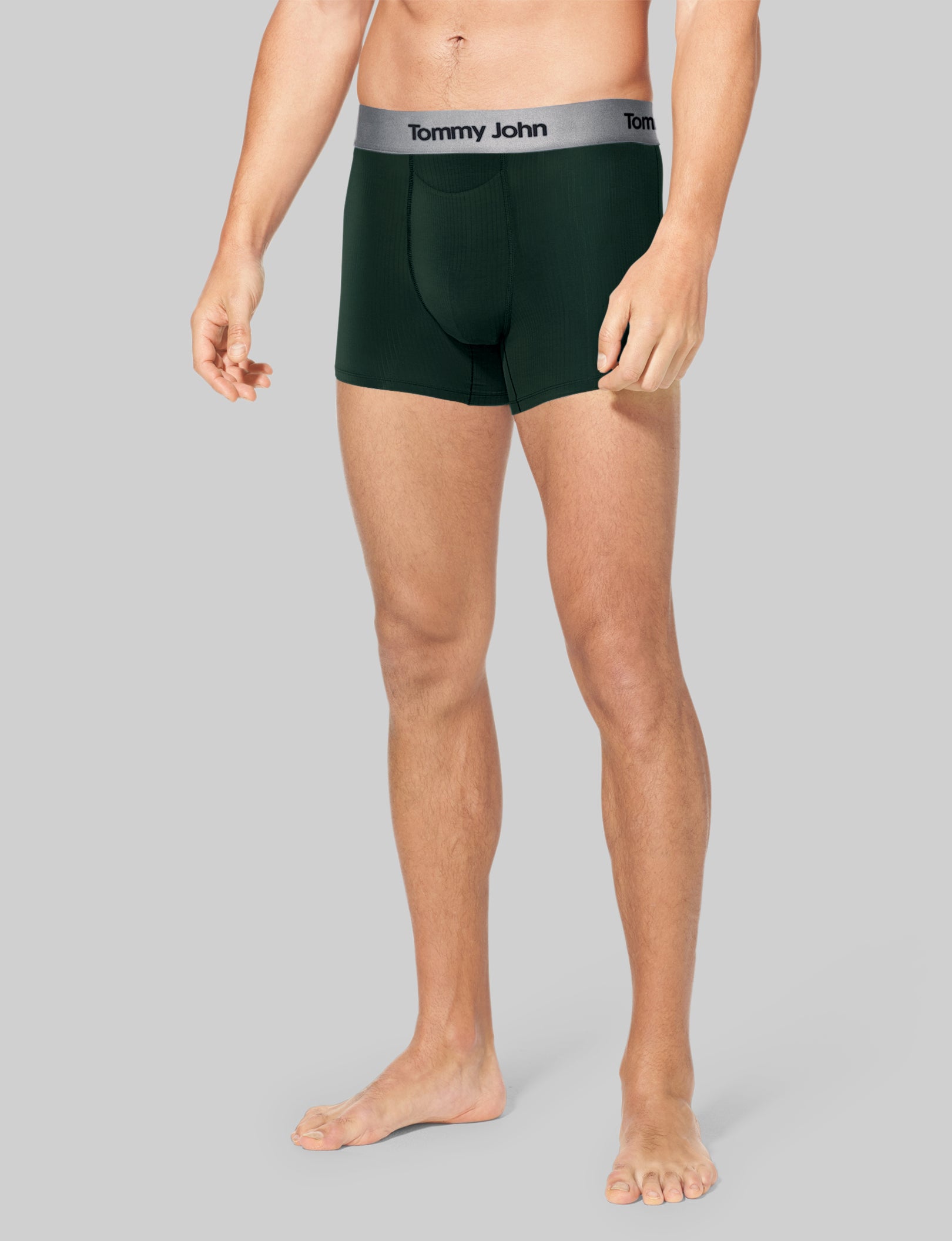Second Skin Luxe Rib Trunk 4-Pack - Ultra Soft Men's Underwear for All-Day Comfort | Perfect for Workout, Lounge & Everyday Wear
