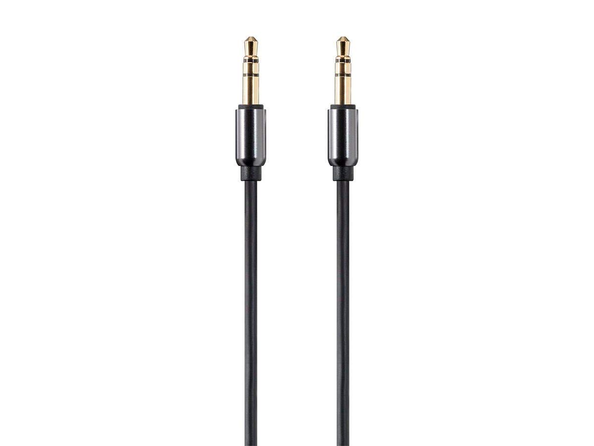 Premium BRENDAZ 3.5mm TRS Male to Male Stereo Audio Aux Cable (3 Feet) - Compatible with Bose A20 Headset, Bass Module 500, Headphones & Speakers - Perfect for Home Audio, Car Stereo & Studio Equipment Connections