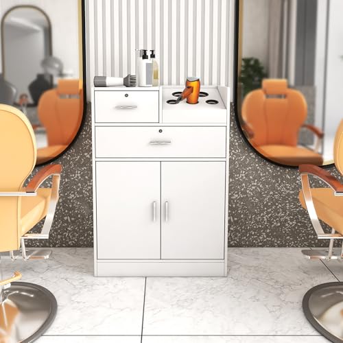 Salon Storage - White