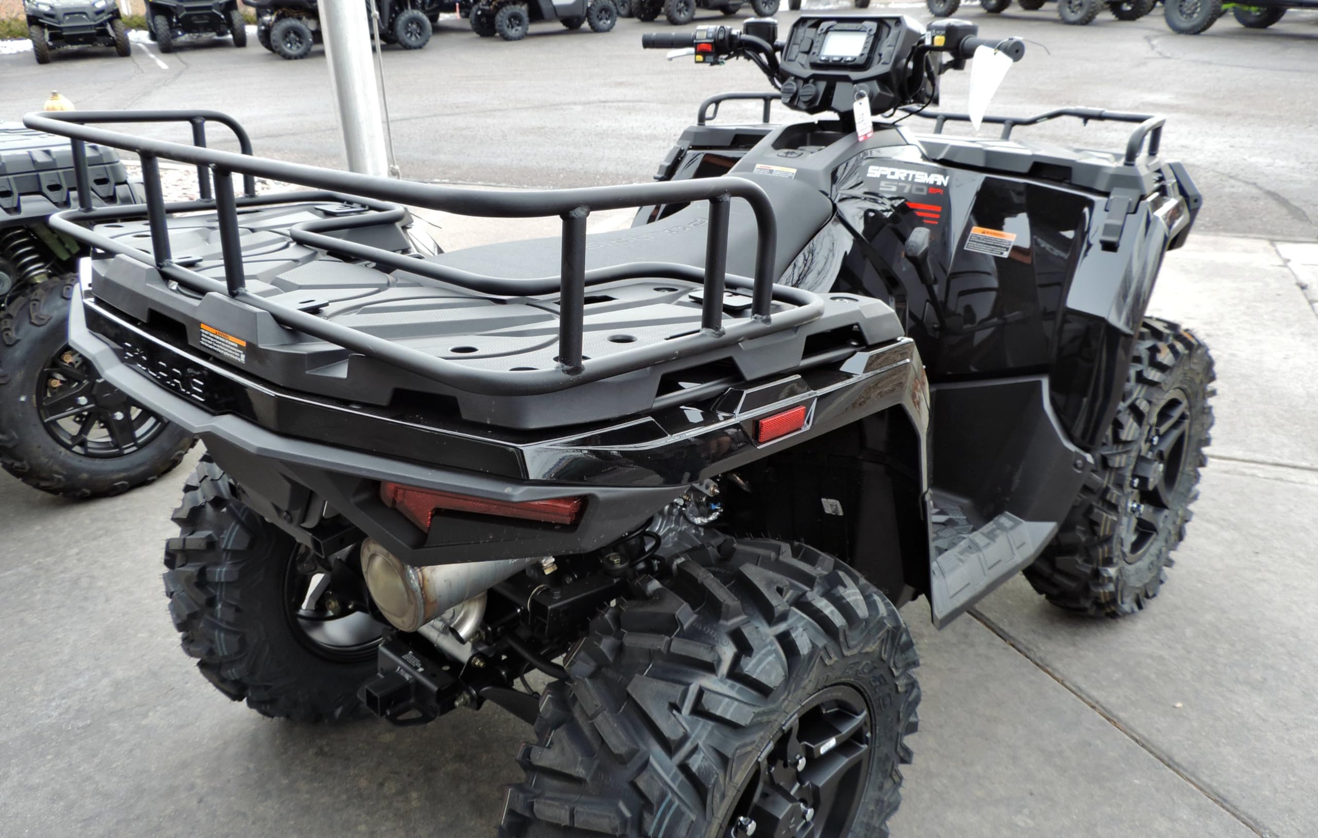 2014-2024 Polaris Sportsman Rear Cargo Storage & Accessory Rack - Heavy Duty Utility Rack for ATV/UTV Accessories, Hunting Gear & Outdoor Equipment