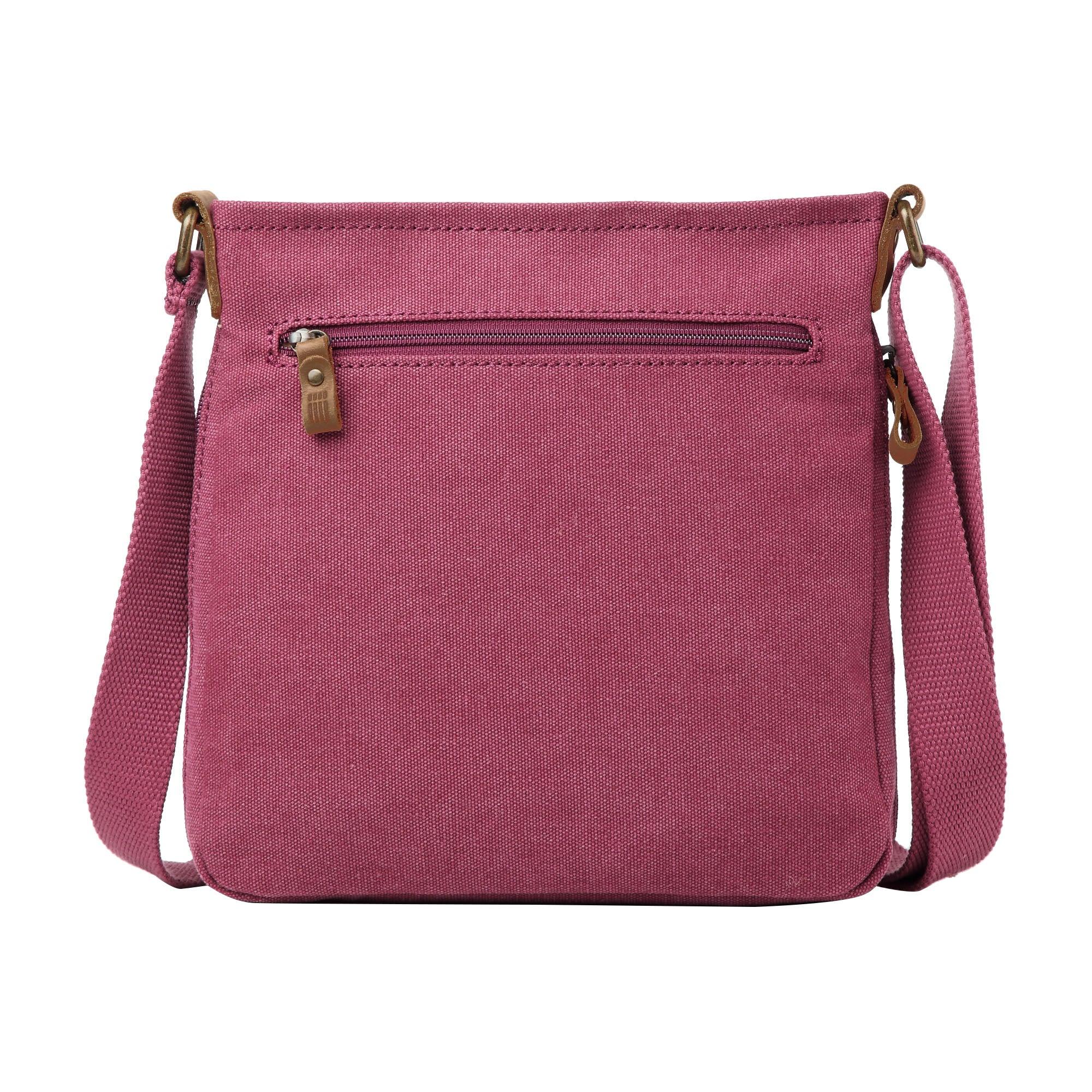 TRP0237 Troop London Classic Canvas Crossbody Bag - Stylish & Durable for Travel, Work & Everyday Use