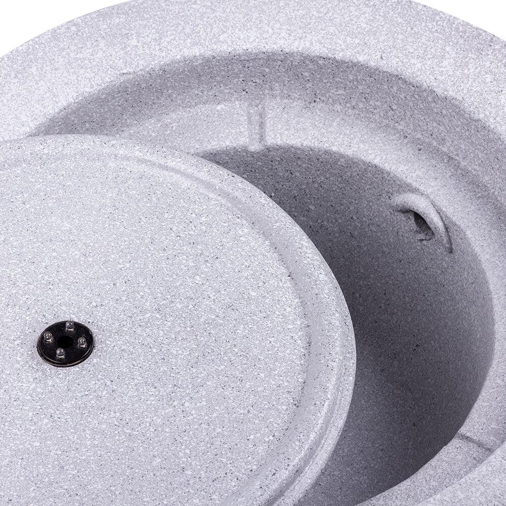 Natural Stone LED Bowl Water Fountain - Indoor/Outdoor Decorative Fountain for Home, Garden, Patio, and Office Relaxation