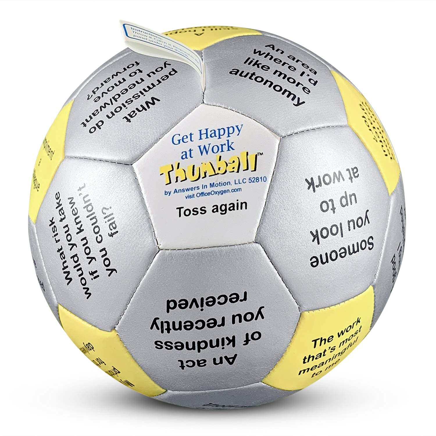 Trainers Warehouse Thumball Bundle - Fun Conversation Starter & Icebreaker Games for Team Building (Includes Get Happy at Work, Getting to Know You, Common Ground) | Perfect for Office Meetings, Classroom Activities & Group Therapy Sessions