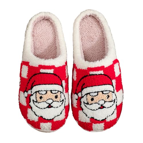 Checkered Santa Claus