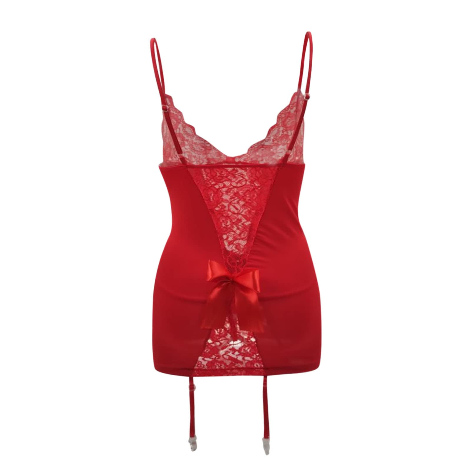 Sexy Lingerie for Women - Lace Pajamas & Nightdress Set - Erotic Underwear & Nightwear - UK Sale - Multicolor - Perfect for Valentine's Day & Romantic Nights