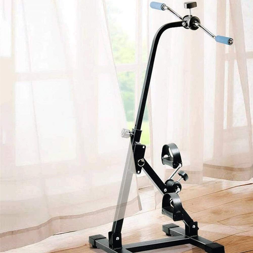 Under Desk Bike Pedal Exerciser - Portable Arm & Leg Exercise Machine for Seniors - Foldable Mini Exercise Bike for Home/Office Use - Physical Therapy Equipment for Knee & Joint Rehabilitation - Perfect for Work from Home Fitness & Post-Surgery Recovery