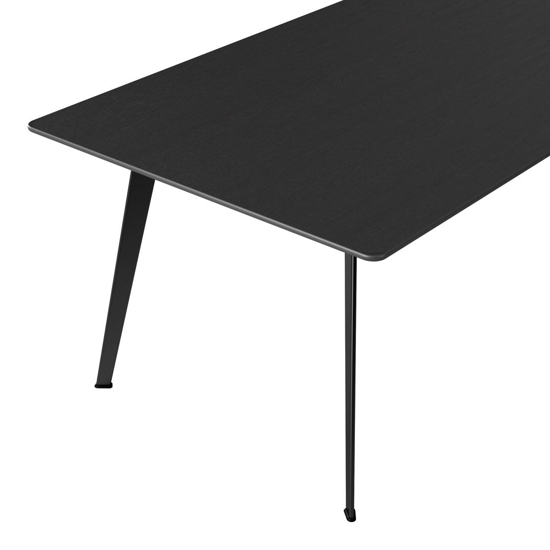 Modern Rectangular JW Dining Table - Solid Wood Kitchen Table for 6-8 People - Perfect for Family Dinners & Entertaining Guests