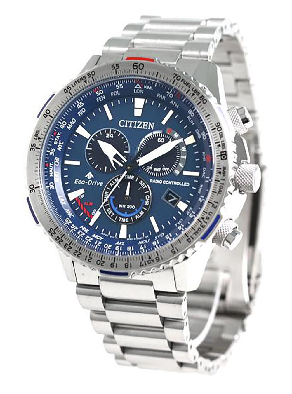 CITIZEN PROMASTER ECO-DRIVE CB5000-50L Men's Watch with Japanese Movement - Waterproof, Solar-Powered for Outdoor, Diving & Daily Wear